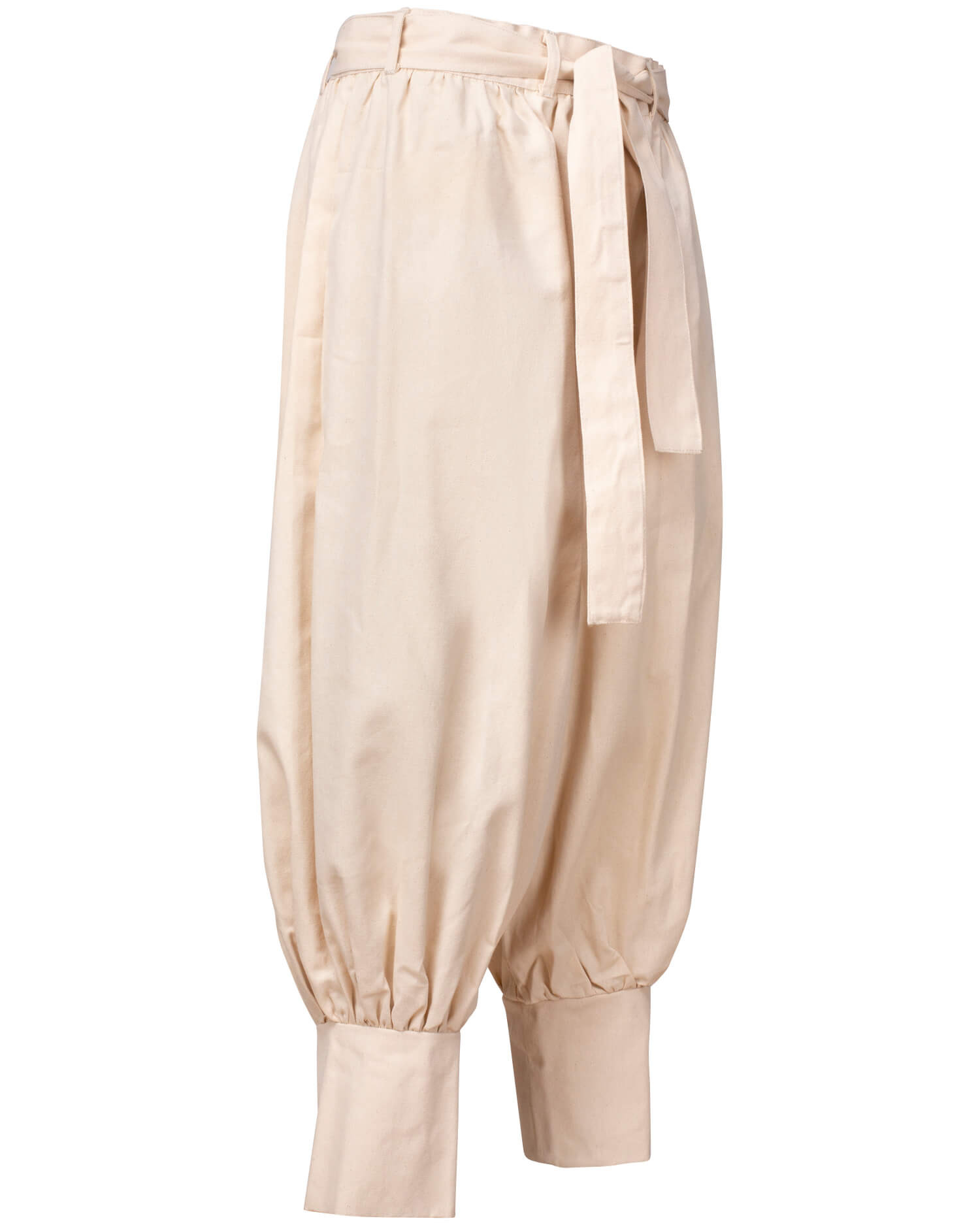 Viking pants in sailcloth fabric, Offnir model, natural color