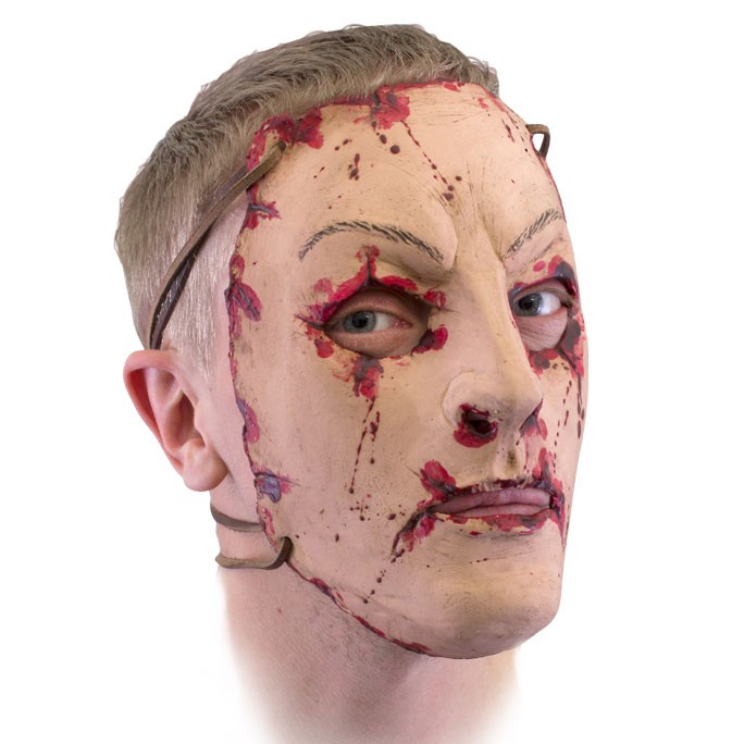 Elven mask with blood