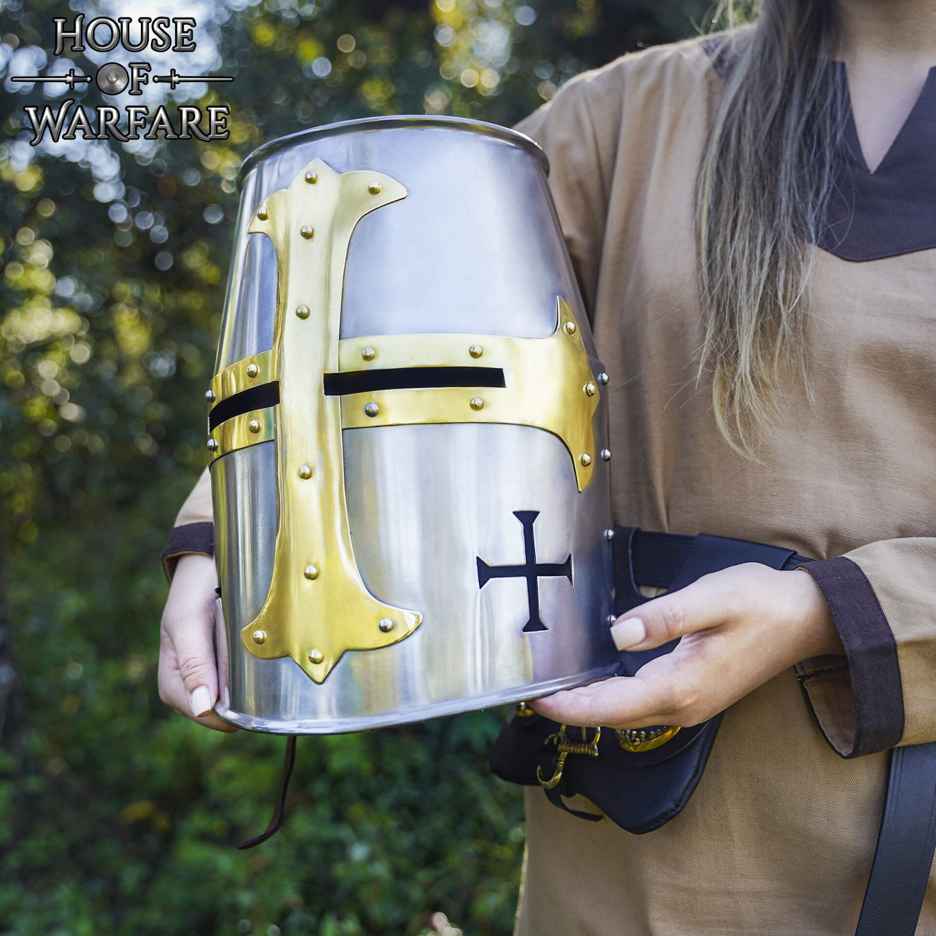 ?psc proxy image=1&product id=30419&image id=101040 - Templar and Crusader Helmets: Historical Guide, Types, Replicas and Use in Reenactment