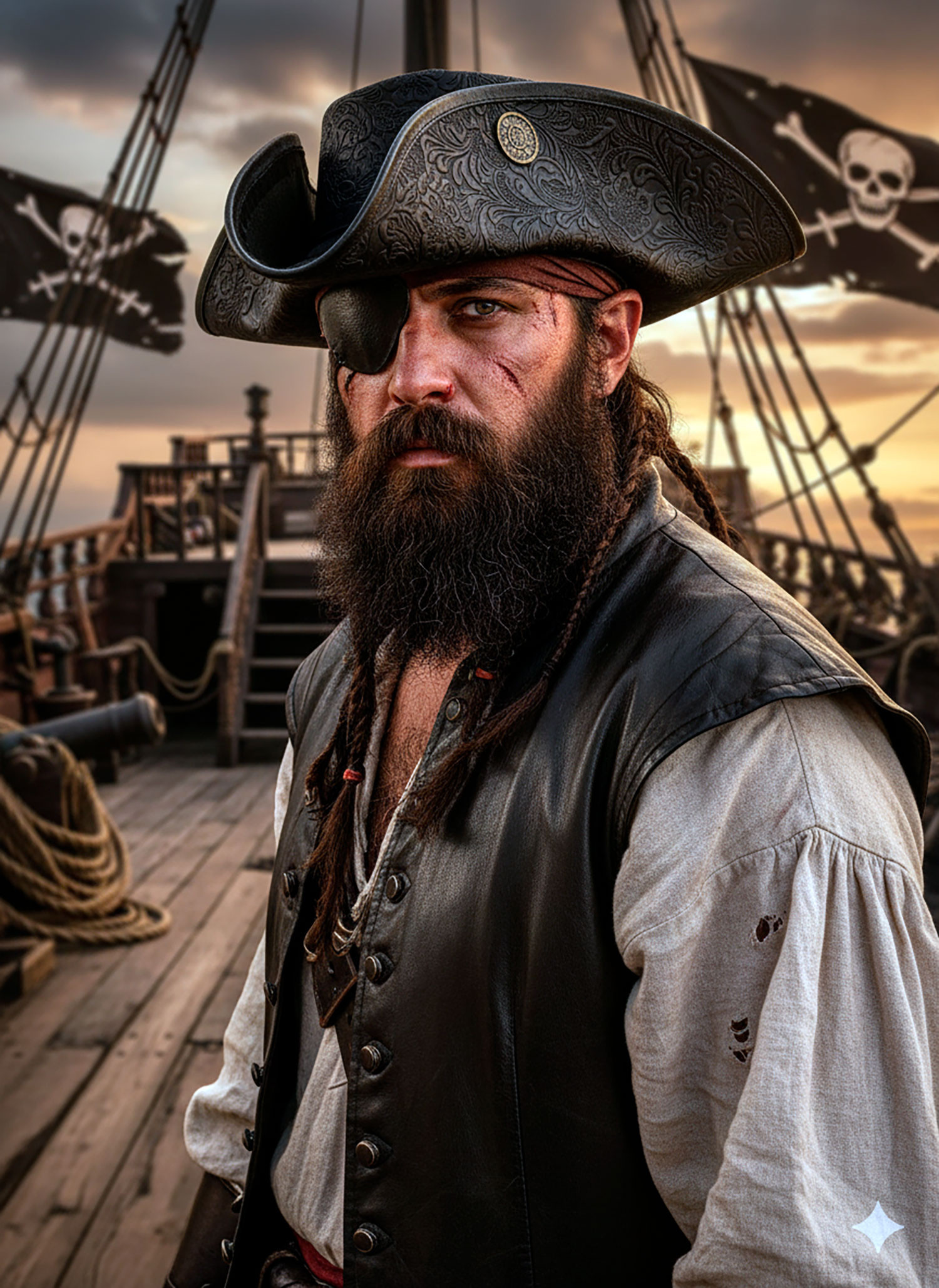 ?psc proxy image=1&product id=30228&image id=101526 - Pirate Hats: History, Types, Materials, and How to Choose the Perfect Tricorne