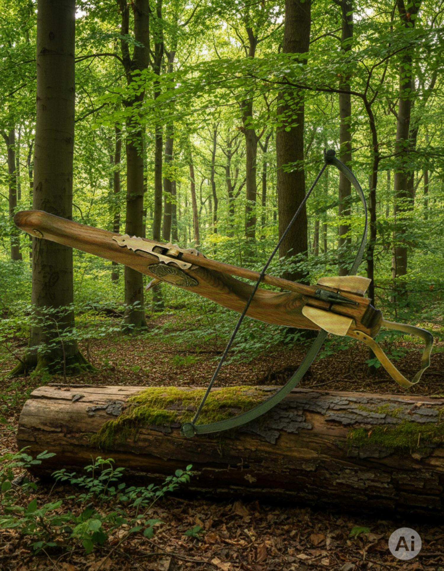 Medieval crossbow, 45 cms.
