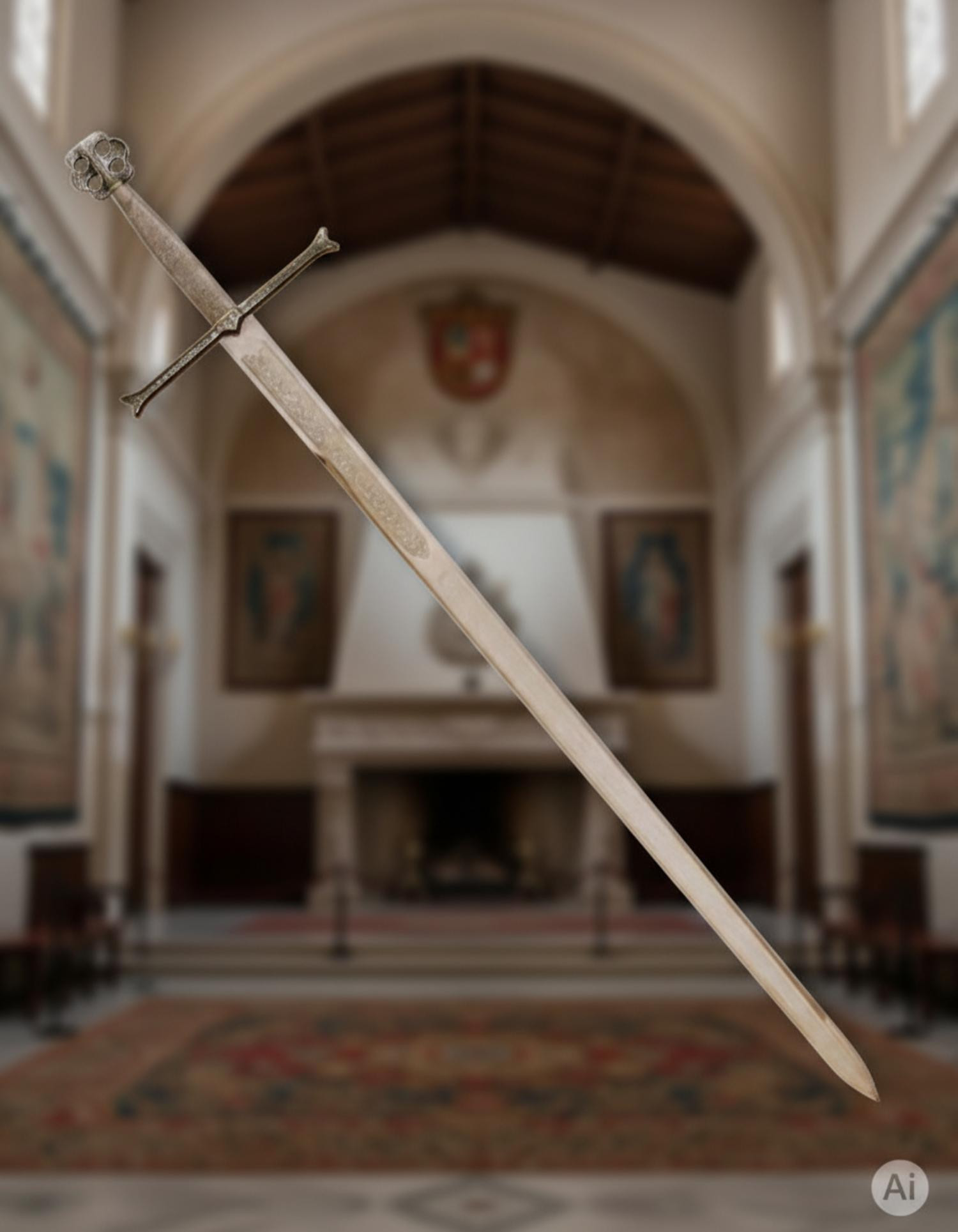 Reyes Católicos sword, rustic