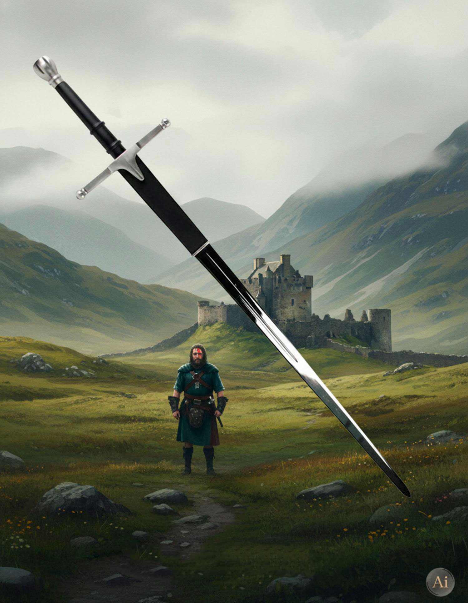 ?psc proxy image=1&product id=3702&image id=105057 - Scottish Claymore William Wallace: Myth, History, and the Truth Behind the Legendary Sword