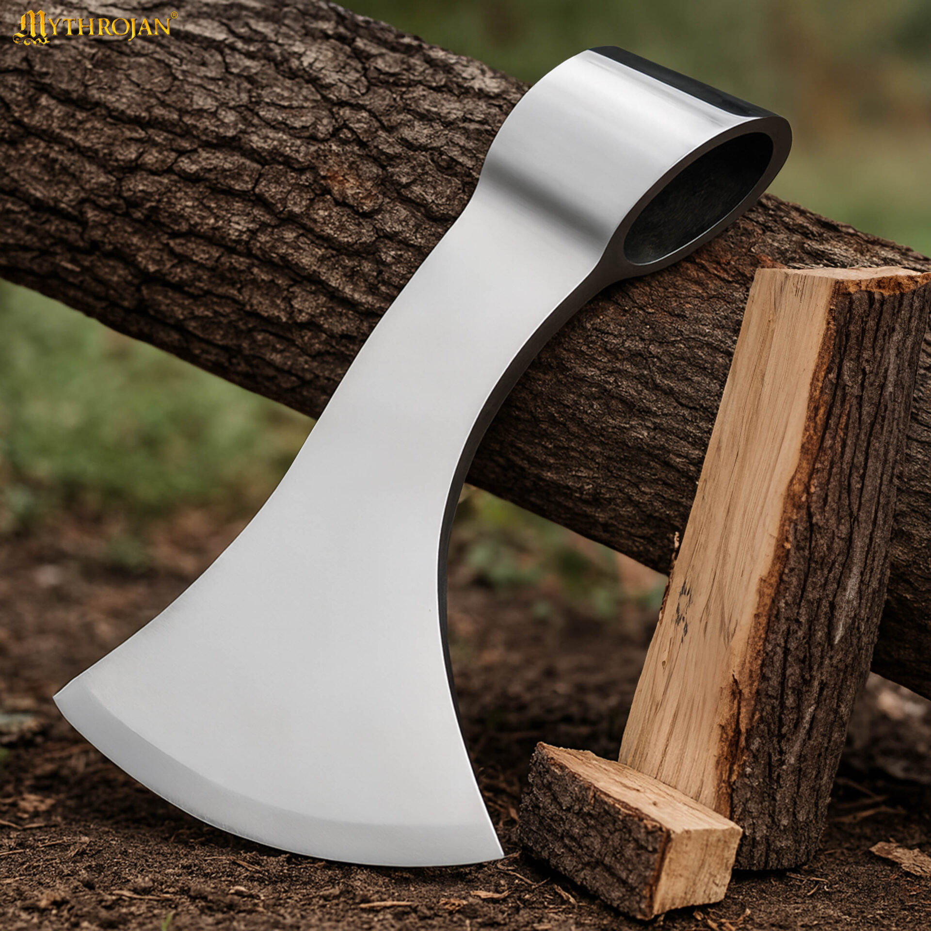 Viking Axe Head in Steel - Skeggøx Model