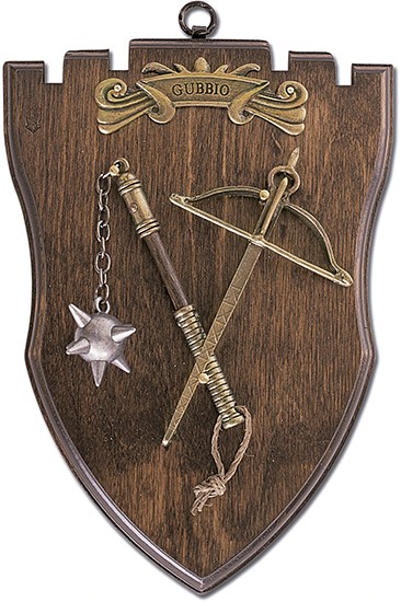 Mace and crossbow panoply