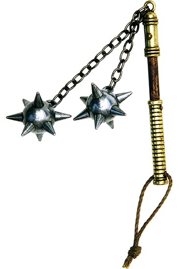 Mini mace 2 heads, medium handle