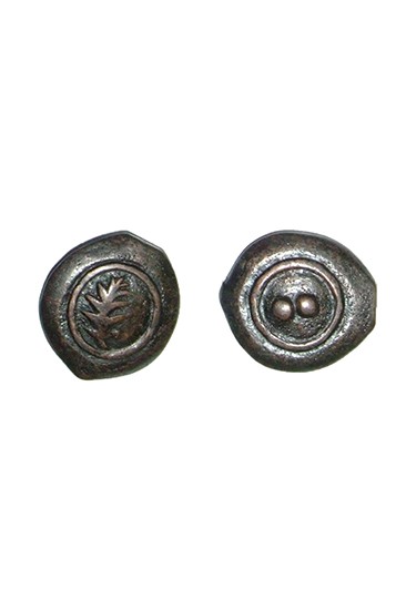Sextant coin (3.2 cms.)