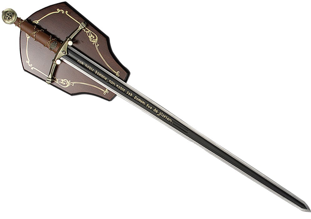 Templar sword natural size