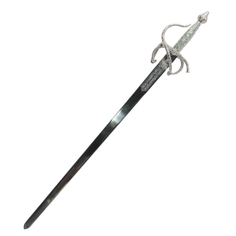 Colada Cid sword with chiselled handle