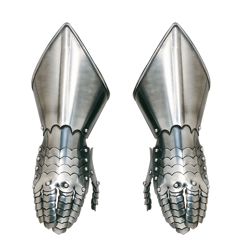 Pair of plain gauntlets (NON-functional)