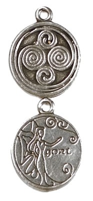 Gort Celtic Astrology Pendant