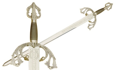 Tizona del Cid Sword in Silver