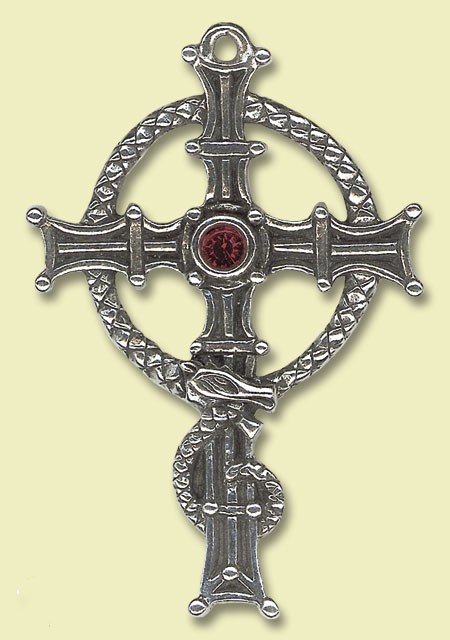Celtic Columba Cross Pendant