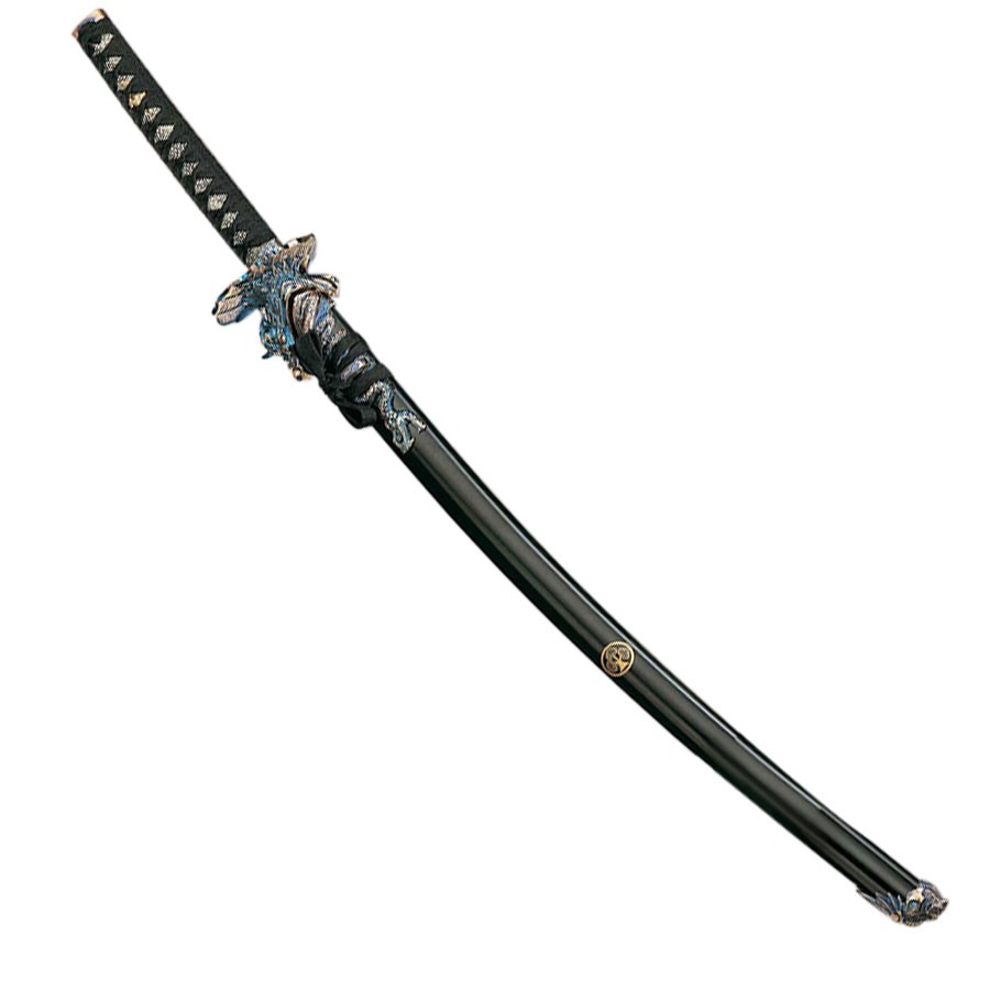 katana buckler dragon