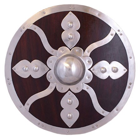 Viking shield wood and steel