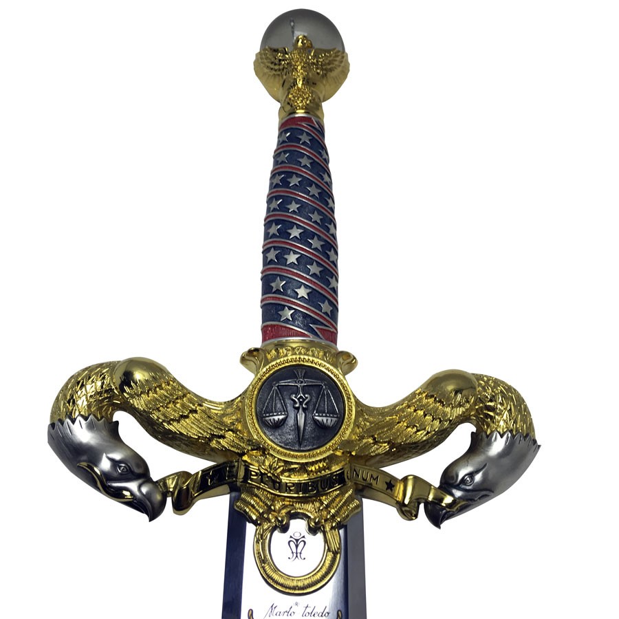 American Sword in Gold