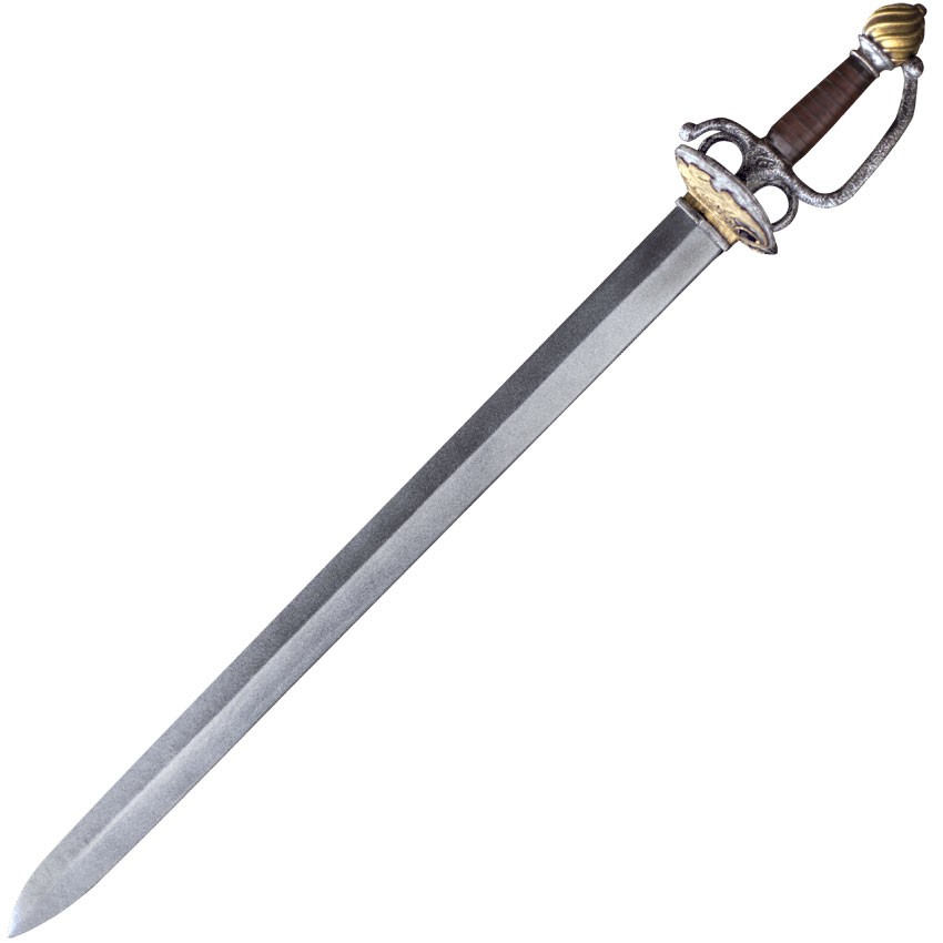 Latex Renaissance bow sword, 85 cms.