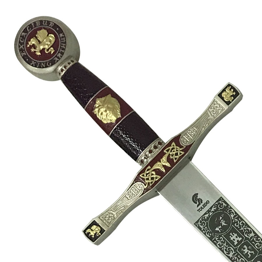 Brass Excalibur Sword, Cadet (75 cms.)
