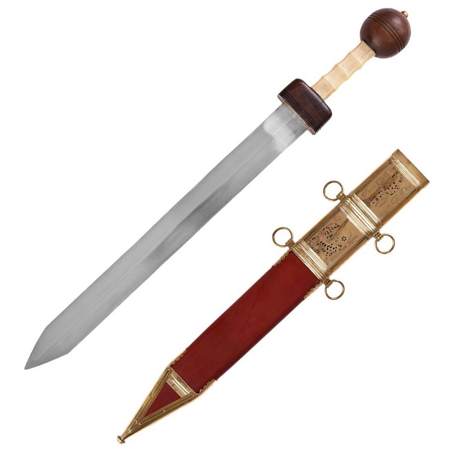 Gladius Pompeii with scabbard