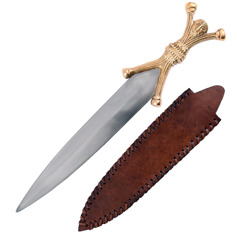 Celtic Dagger Antennae with scabbard