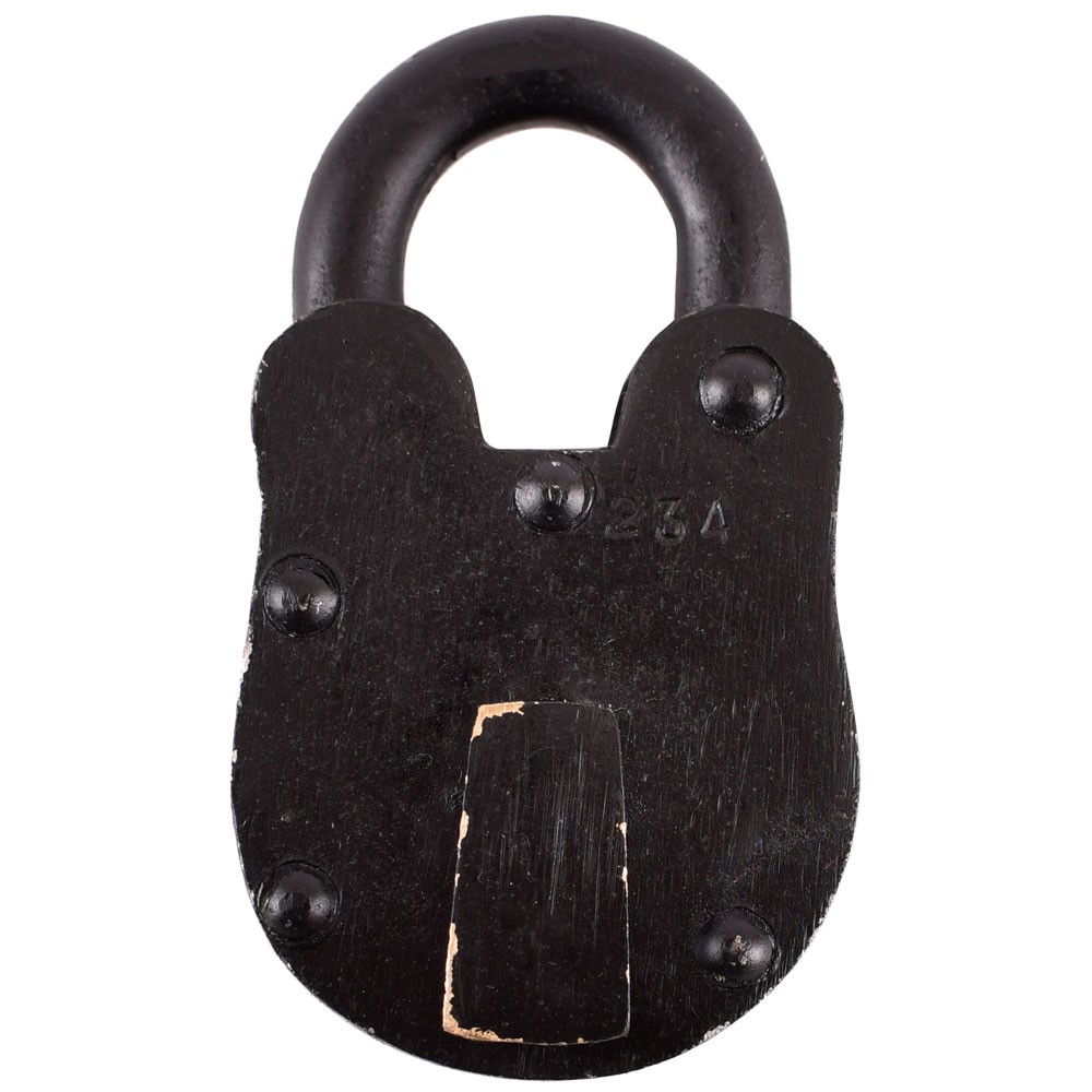 medieval rustic padlock