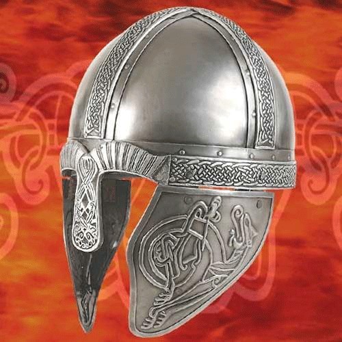 Decorated Viking Helmet