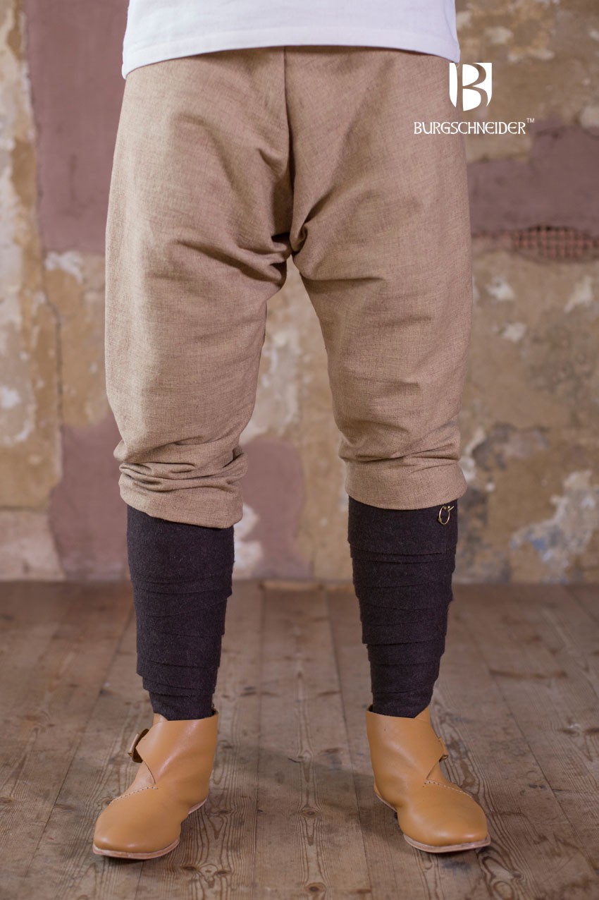 Ragnar medieval trousers, sand