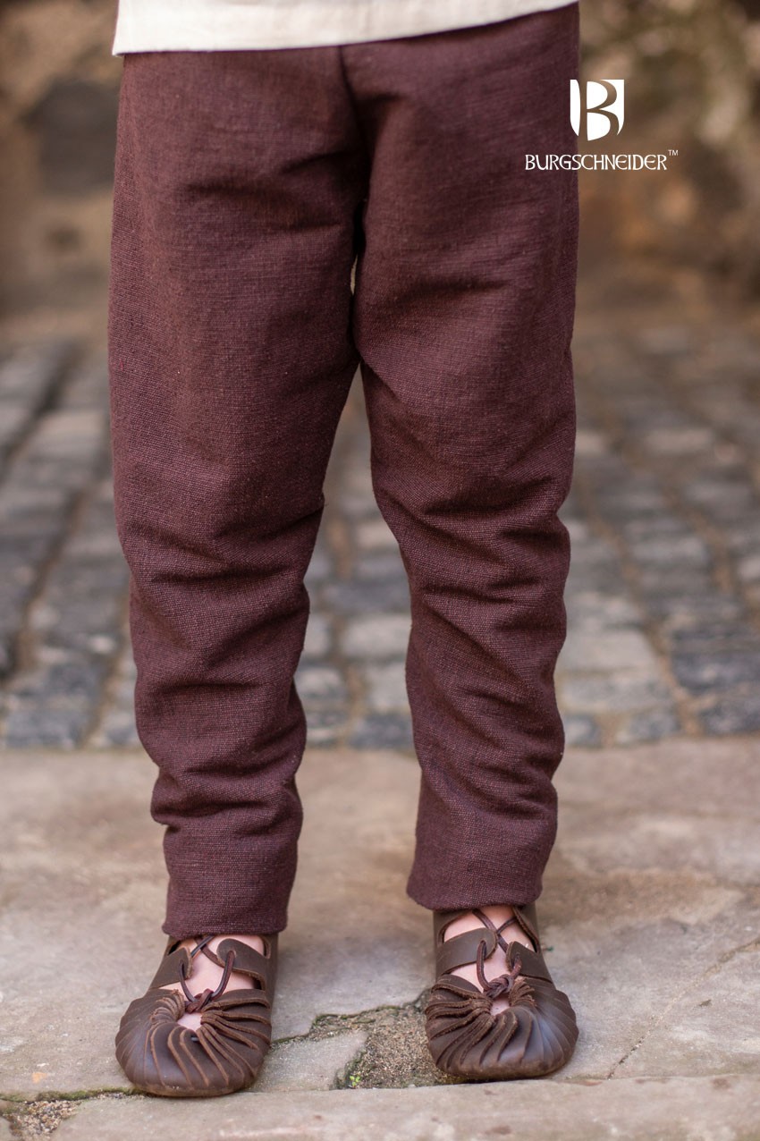 Medieval brown Ragnarsson boy's trousers