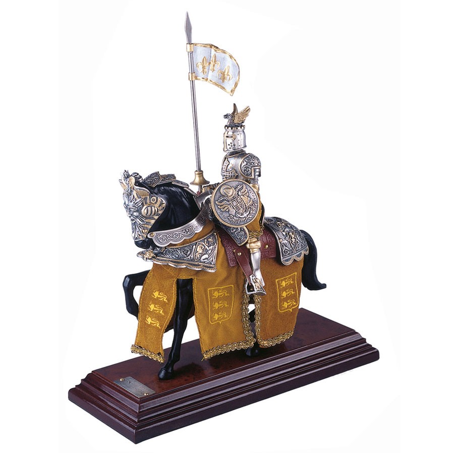 Fleur-de-lys horse armor