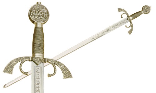 Great Captain Sword in Silver: Authenticity and Handcrafted Detail