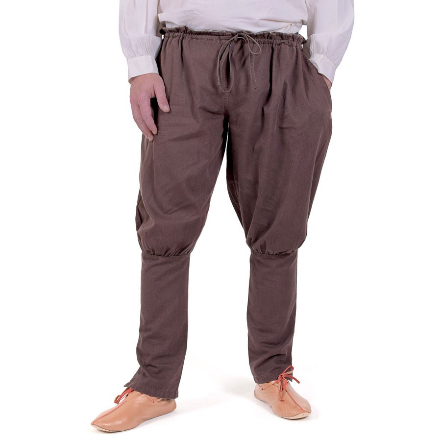 Viking pants Olaf, brown