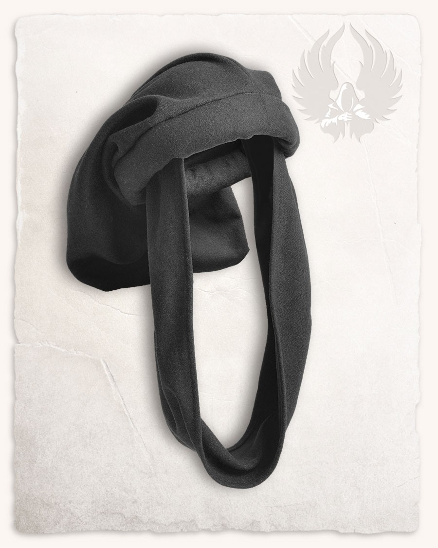 Medieval Raphael Cap in black, Unisex