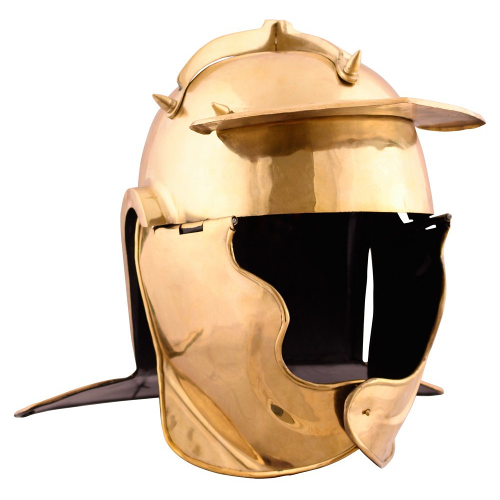 Von Gravert Auxiliary Infantry Helmet, brass