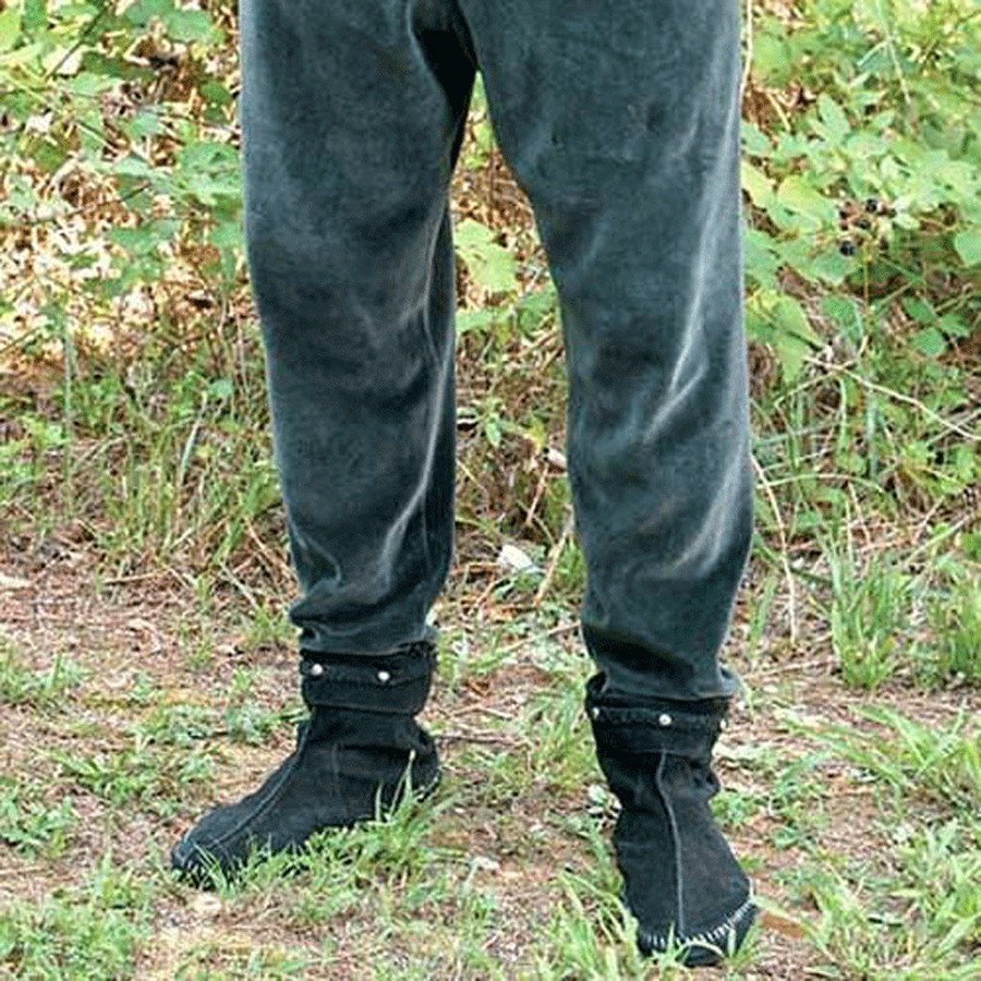 Medieval elastic velvet trousers