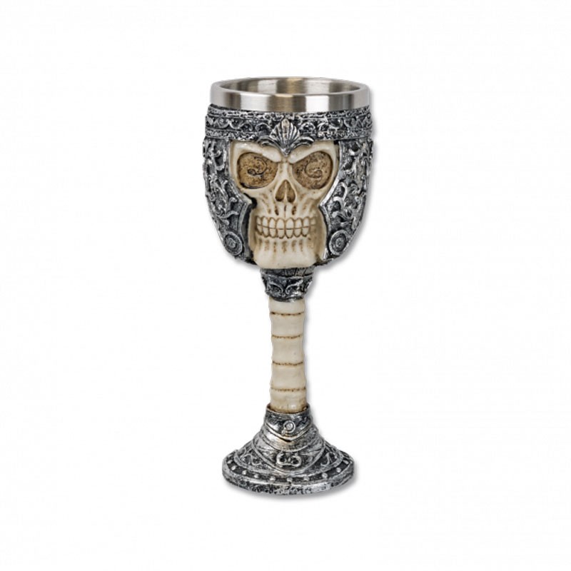 goblet decoration skull