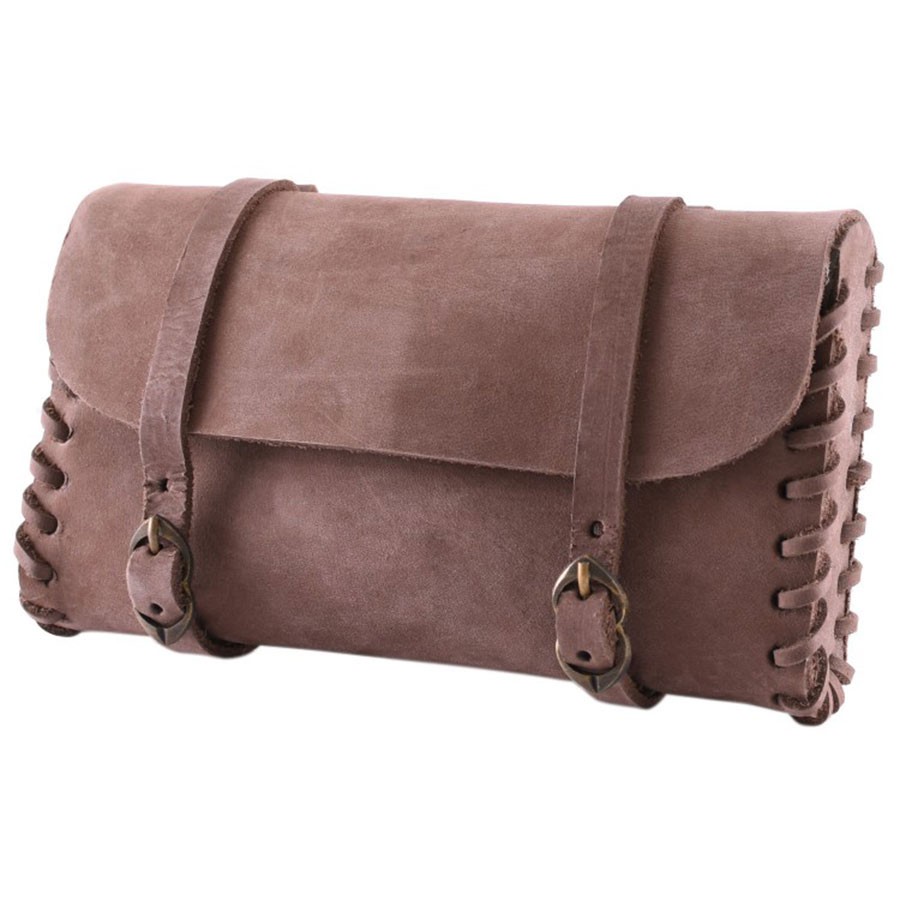 Medieval bag with two buckles