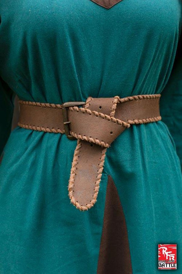 Medieval leather belt, 100 cm.