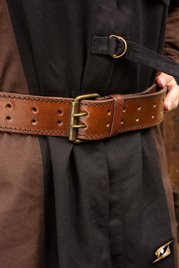 Medieval belt with ring, 120 cm.