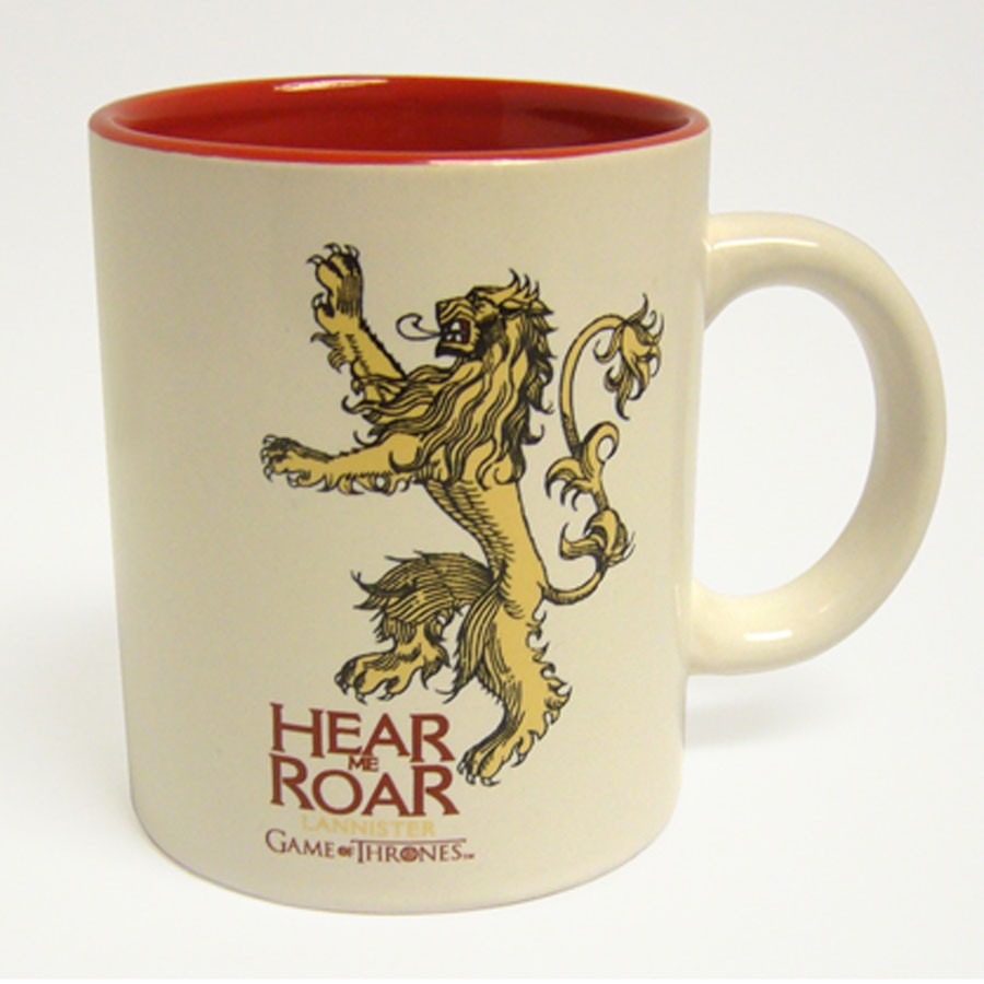 Ceramic Jug house Lannister from Game of Thrones, 2 colors