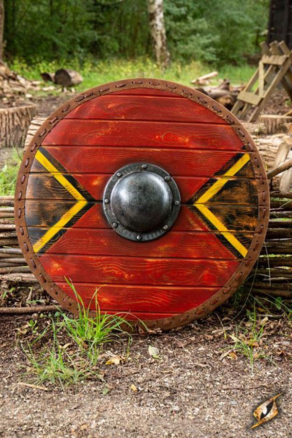 LARP Viking Thegn shield, latex