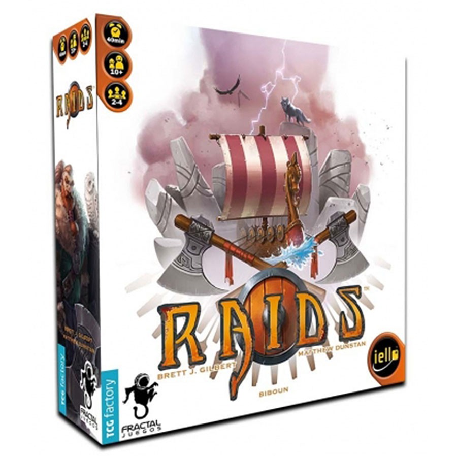 Board game of viking Raids (In Spanish)