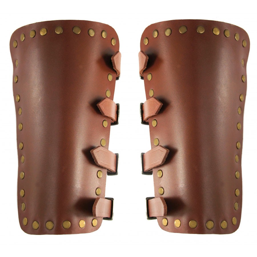 Medieval Mar bracelets in brown leather