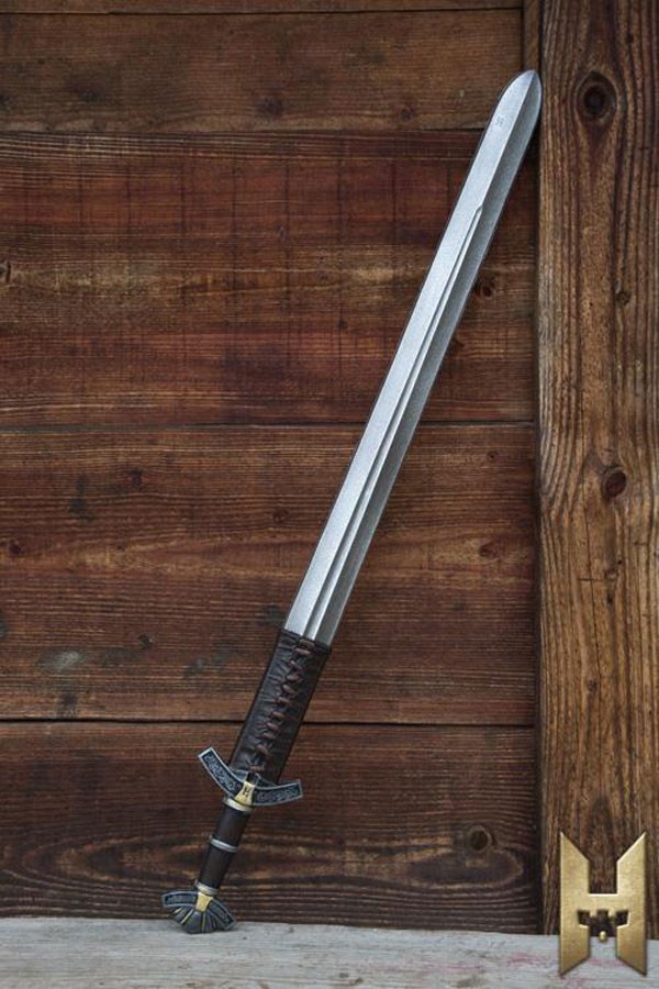 Viking sword Dreki Stronghold series, metal color