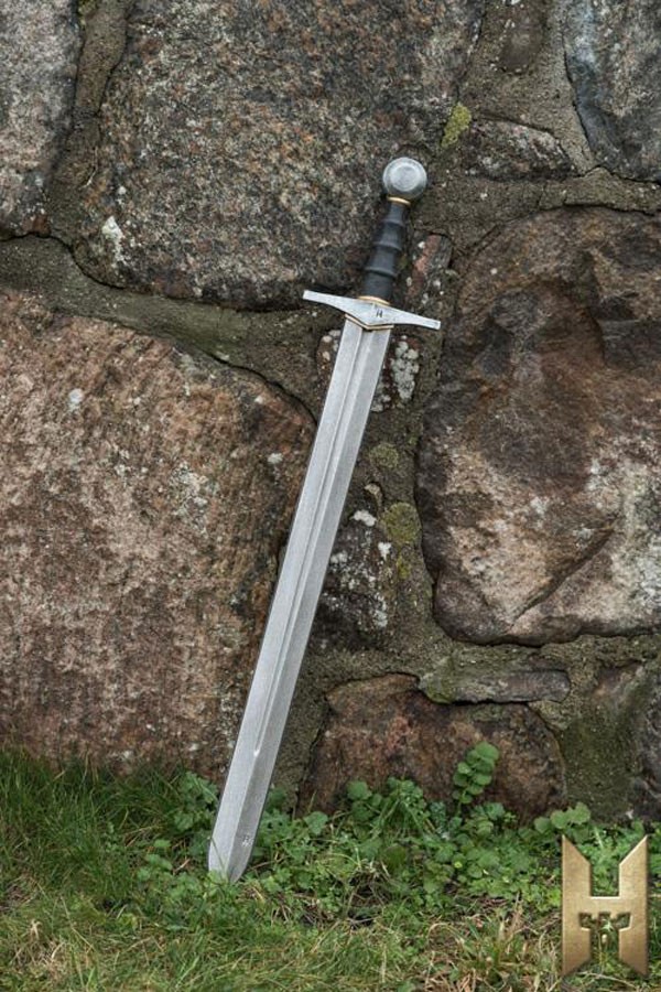 Stronghold series knight sword 87cm, metal color