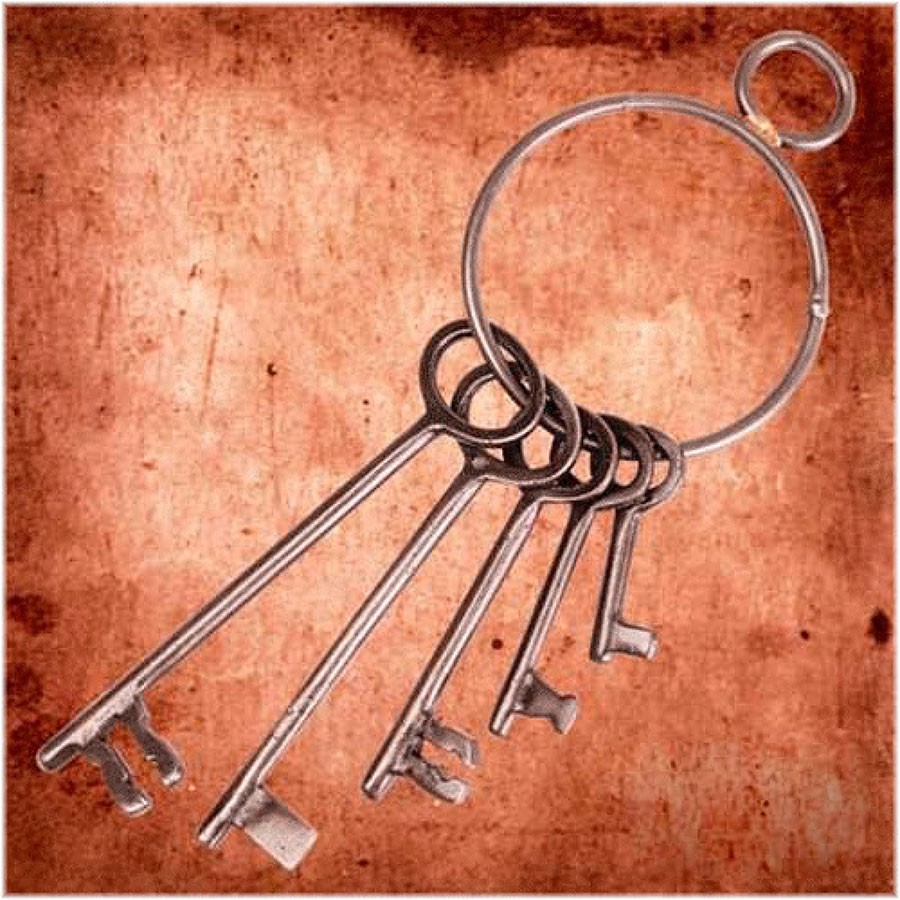 Medieval Dungeon Key Set