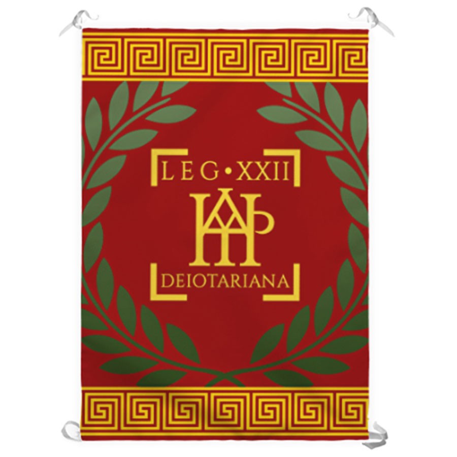Banner Legio XXII Deiotariana Romana (70x100 cms.)