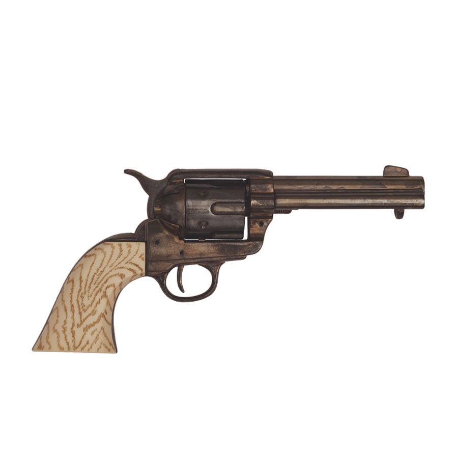 Burnished .45 Caliber Peacemaker Revolver