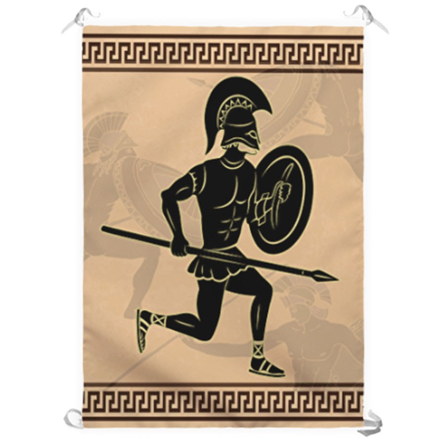 Banner Greek Fighters (70x100 cms.)
