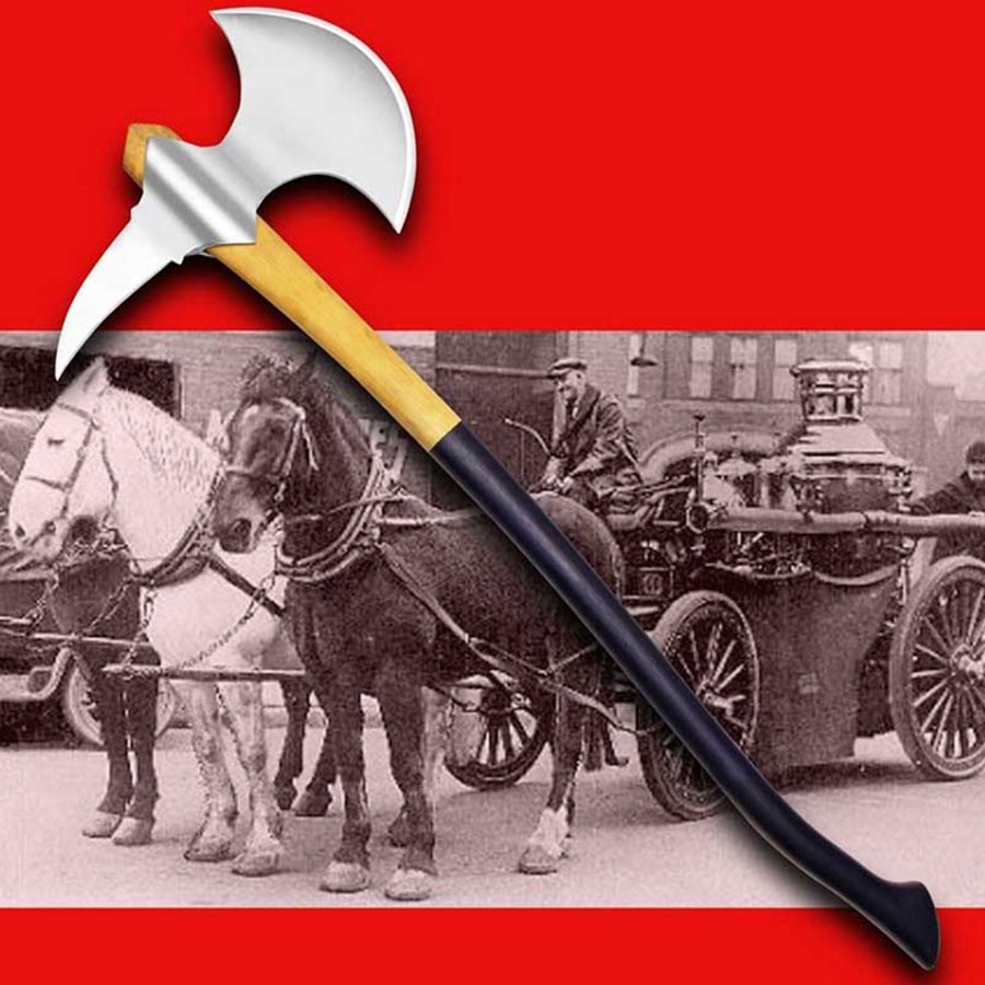 19th century fireman's ax