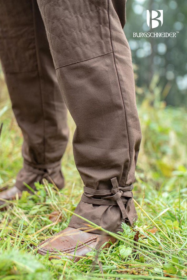 Kerga medieval pants, brown cotton